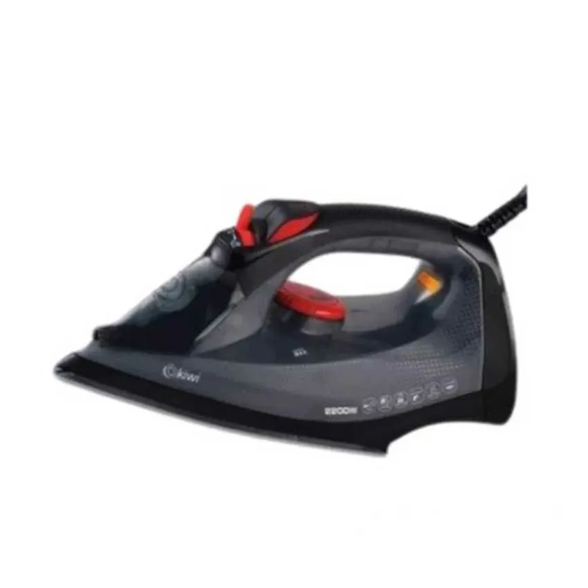Fer à Repasser à Vapeur KIWI 2200 Watts  | KSI.6322  - Noir 