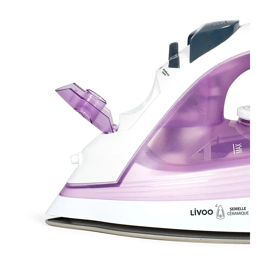 Fer à repasser LIVOO DOM481 | 2200W - Violet 