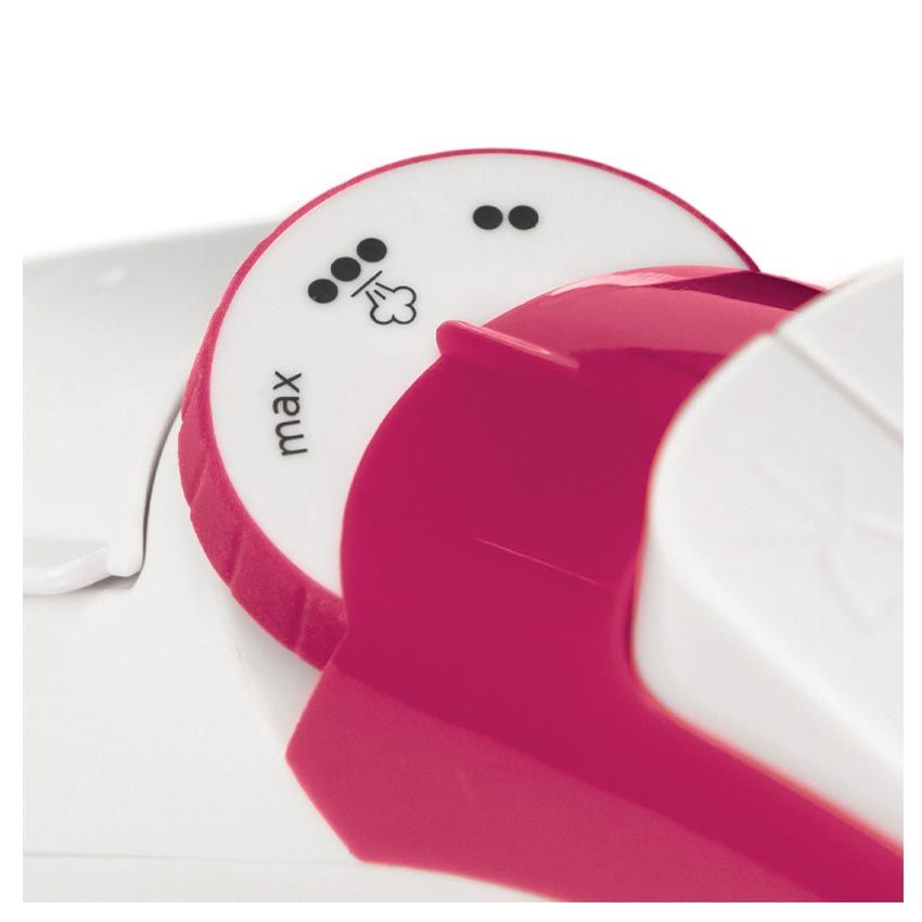 Fer à Repasser RUSSEL HOBBS 2400W | Débit de vapeur continu - Semelle en céramique - Rose 