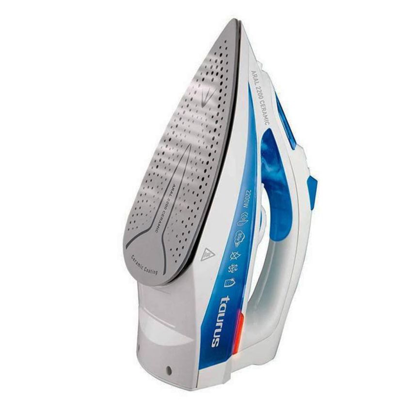  Fer à Repasser TAURUS Fer 2200 W | 918628.ARAL - Blanc & Bleu