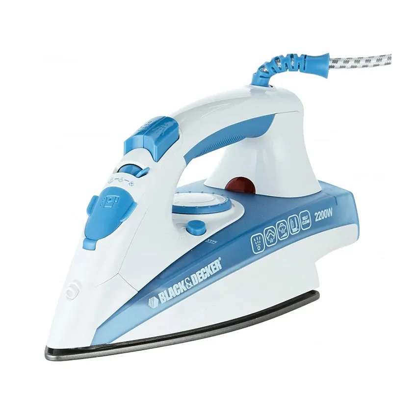 Fer à vapeur Black & Decker 2200W X2000-B5 Anti-Calcaire