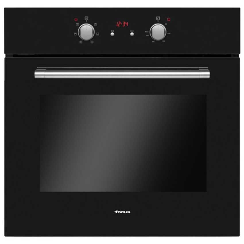 Four Encastrable FOCUS à Chaleur tournante | 60 cm - F521B - Noir 