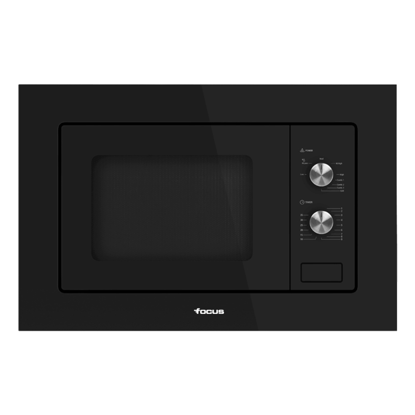 Micro Onde  Encastrable  20L  FOCUS | F23B  -  Noir 