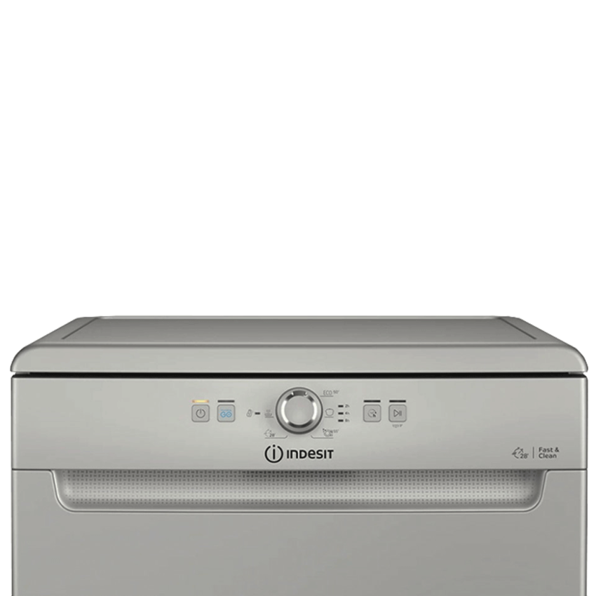 Lave Vaisselle INDESIT 14 Couverts | DFE1B19S - Classe énergétique : A+  - Silver 