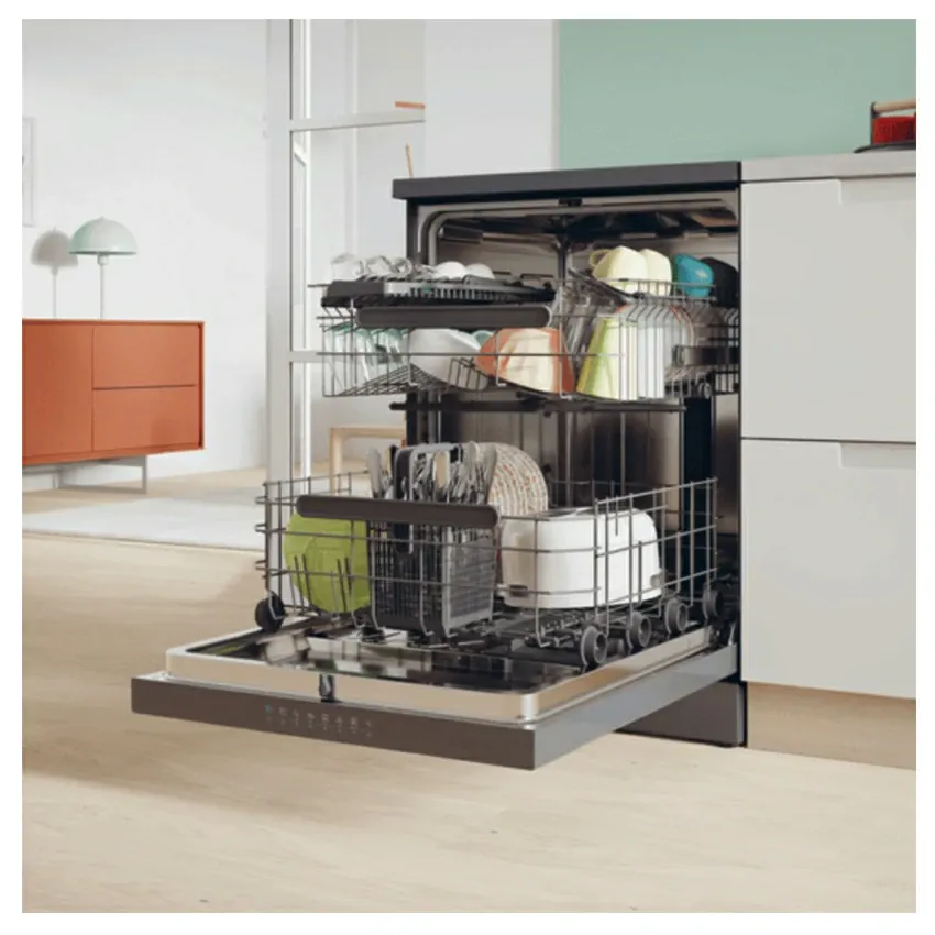 Lave Vaisselle CANDY 16 Couverts |  Inverter - Cycles ECO 10L -  CF6D4FOA - Gris