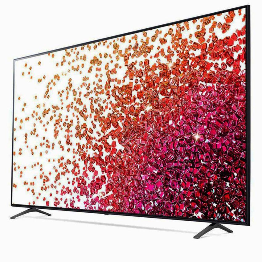 Tv LG 55 Pouces LED 4K UHD | SMART Tv - Avec Récepteur Intégré - 55UP7750PVB - Noir 