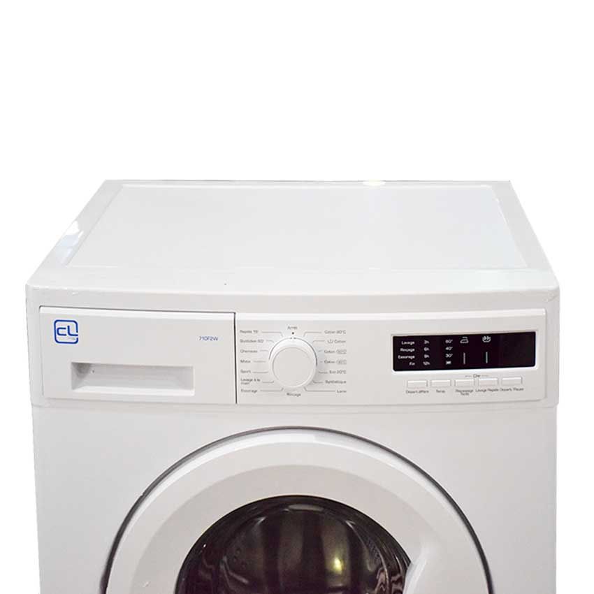 Machine à laver CL 7 kg | Essorage 1000 Tours/min - CL710F2W - Blanc 