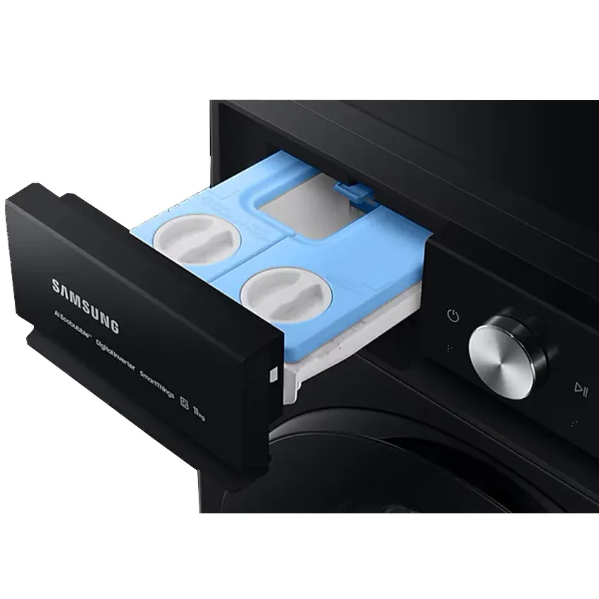 Machine à Laver SAMSUNG 11Kg | 1400 Tours  -  AI Eco Bubble   -  Vapeur hygiénique  -  Noir  
