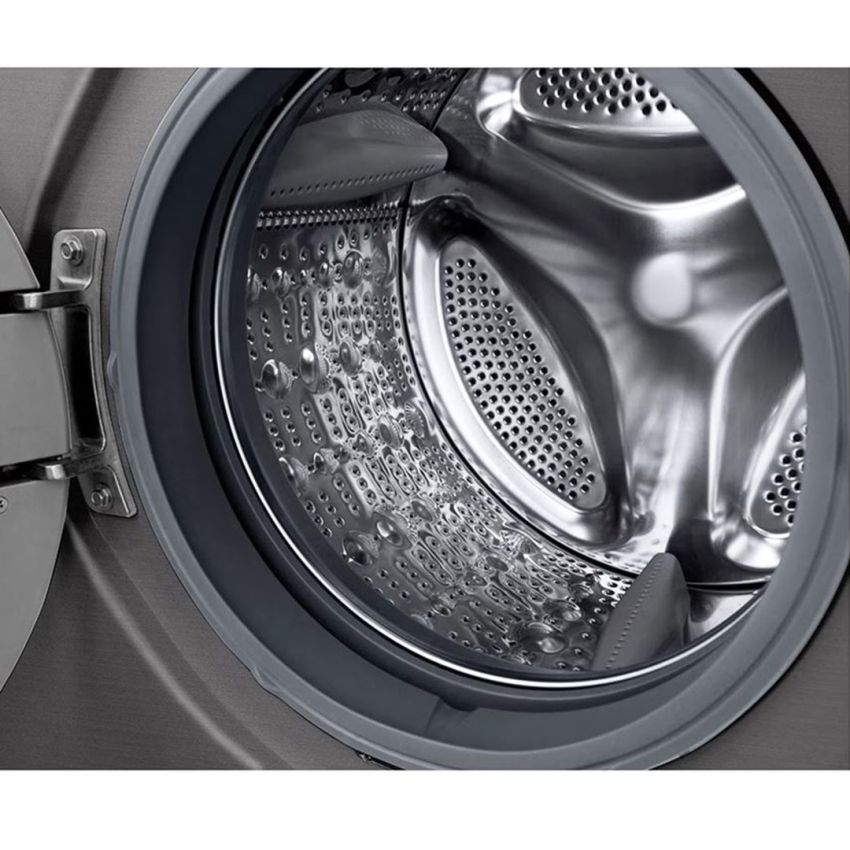 Machine à Laver LG 8 Kg | Essorage 1200 Tours/min - Smart Inverter - DD6M - Silver 