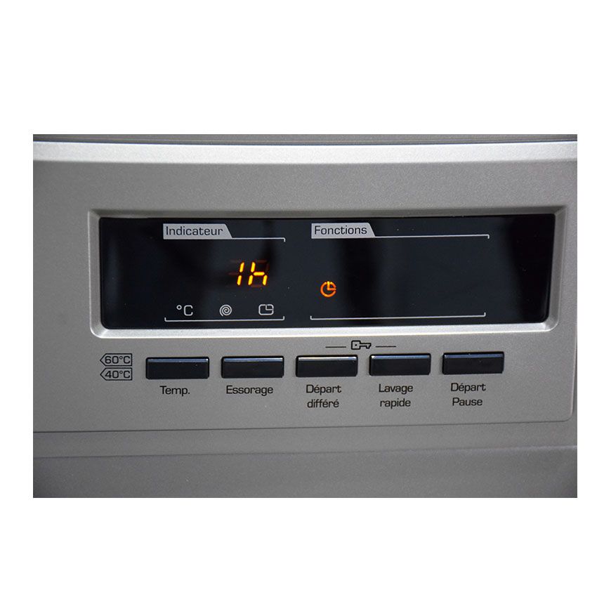 Machine à Laver CONFORT LINE  10 kg | Essorage 1400 Tours/min - 1014F4S - Silver 