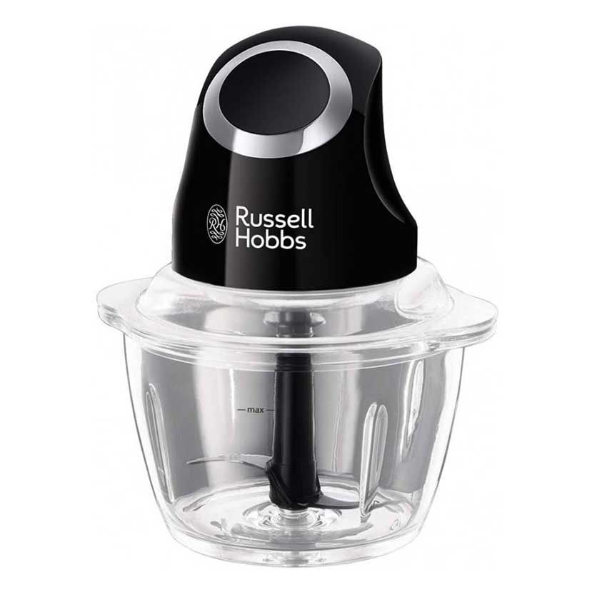 Mini Hachoir RUSSELL HOBBS 200 W | Bol de 1 Litre - 24662.56 - Noir