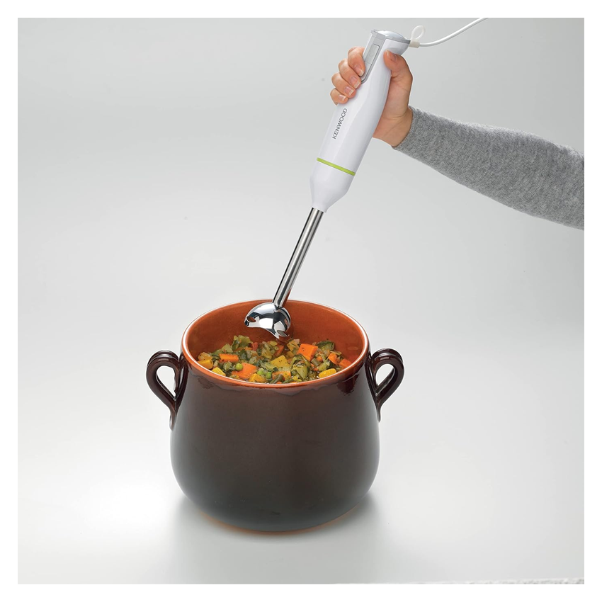 Mixeur Plongeant KENWOOD  | 600W  - HBM02 - Blanc 