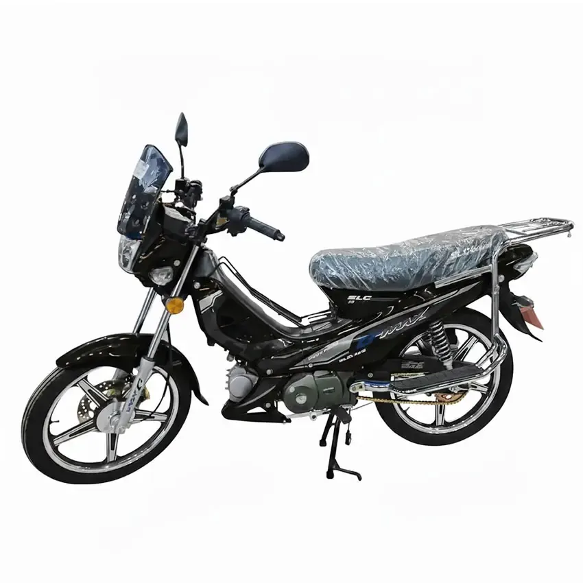 Moto D-MAX SLC 124cc Noir Avec Frein à main