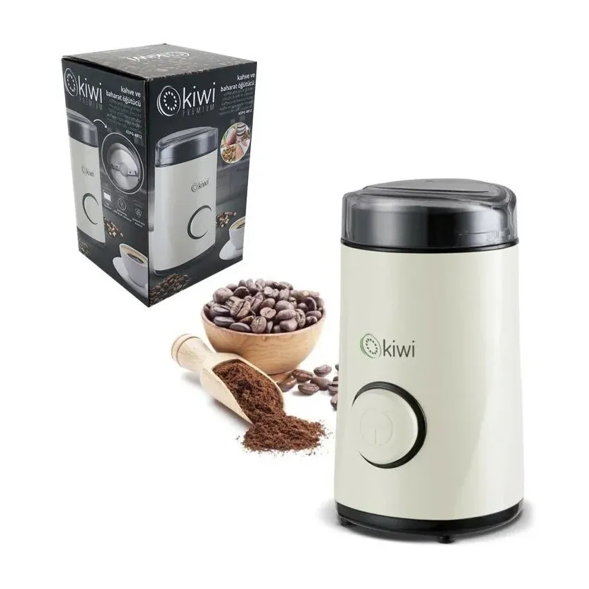 Moulin à Café KIWI 150W | Capacité 50 g - KSPG.4820 - Beige 