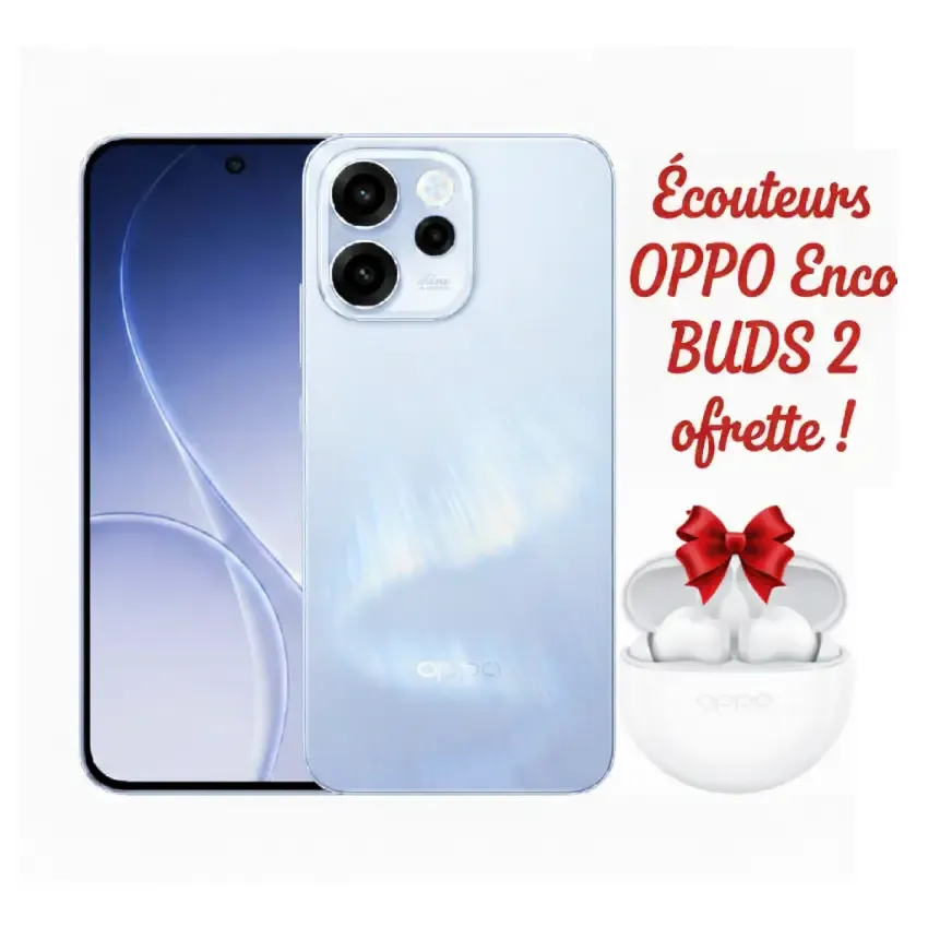 Smartphone OPPO RENO 15F 5G | 12GO - 512GO - Bleu Aurore