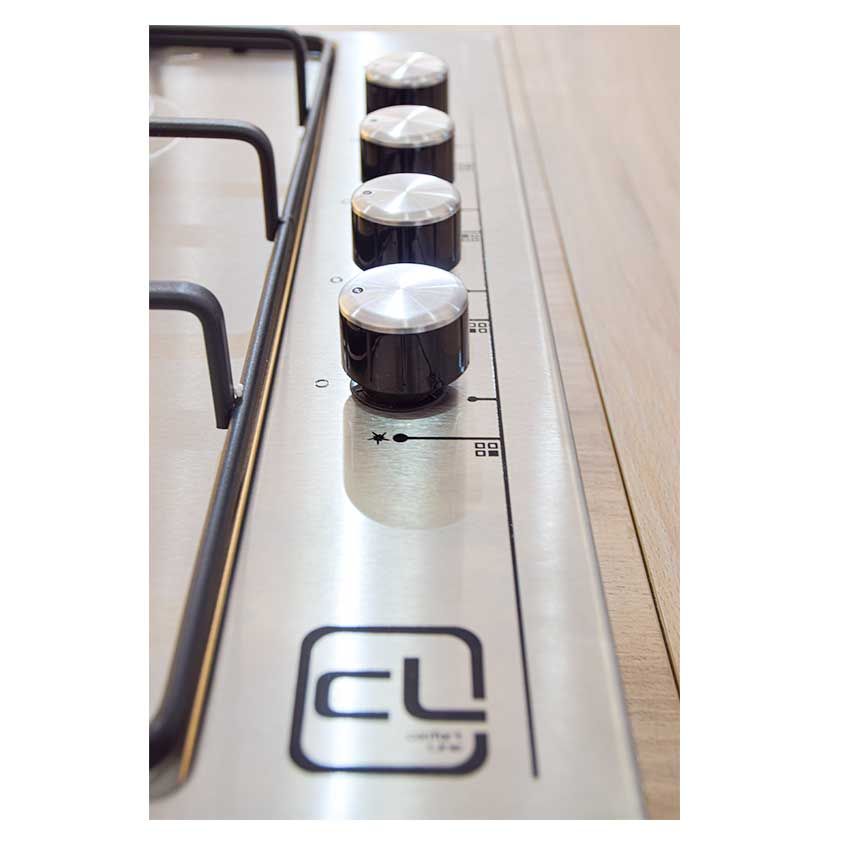 Plaque de Cuisson à Commande Latérale  CL | 4 Feux - Inox 