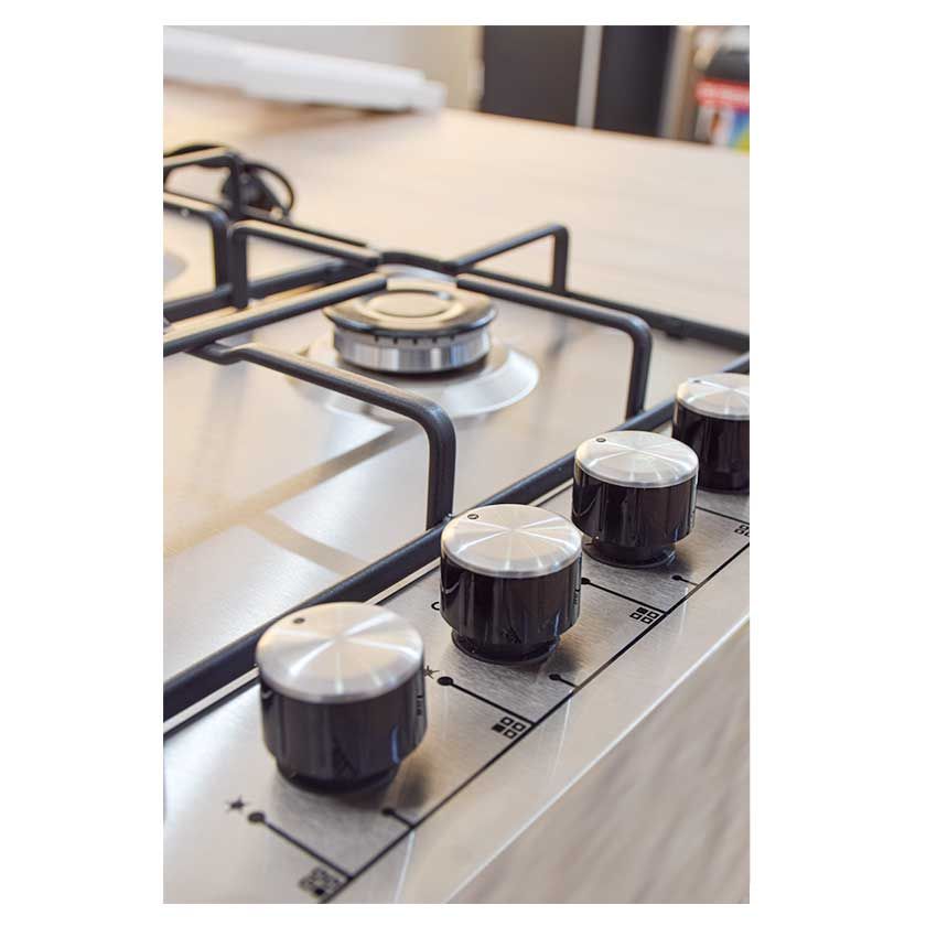 Plaque de Cuisson à Commande Latérale  CL | 4 Feux - Inox 