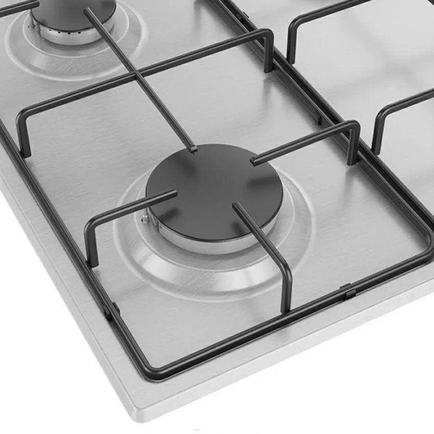 Plaque de cuisson Encastrable BEKO 4 FEUX | 61 CM - Gaz - INOX 