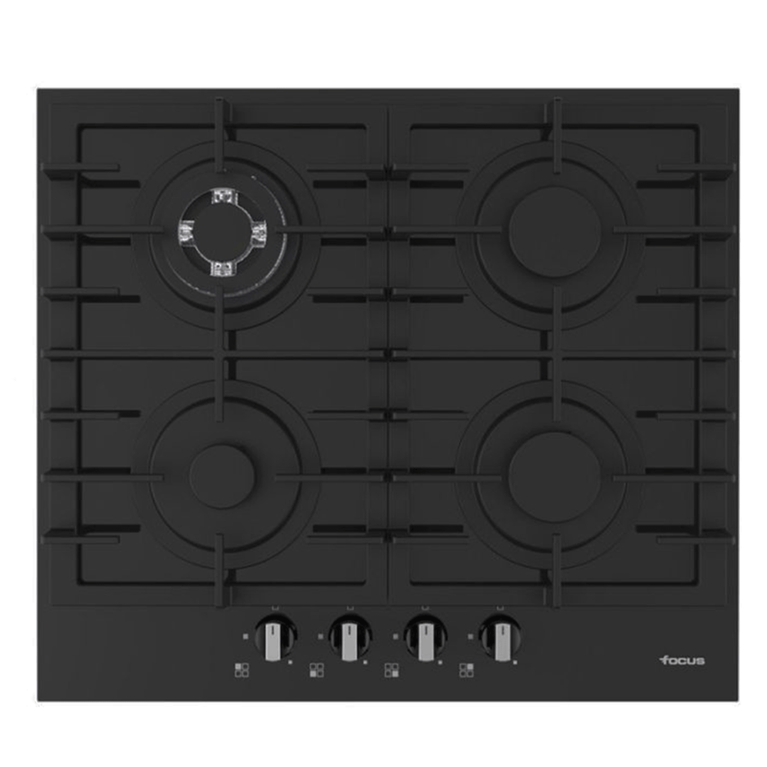 Plaque de cuisson FOCUS 4 Feux | 60 cm - F405B - Noir 