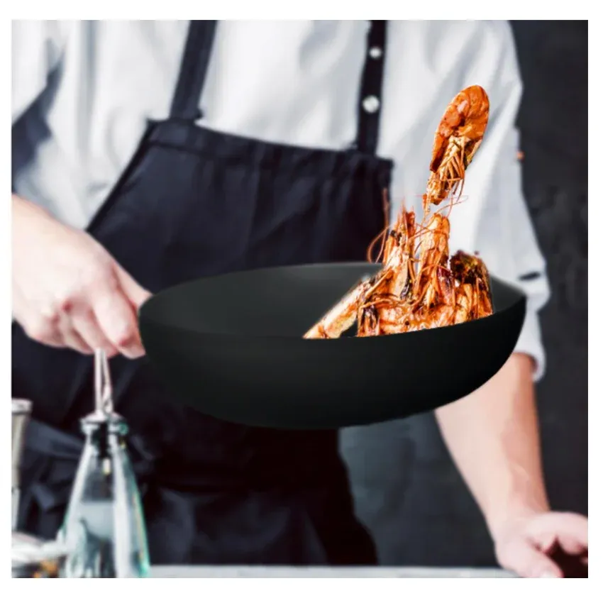 Poêle POT ITALIA 24CM | Revêtement antiadhésif - Noir 