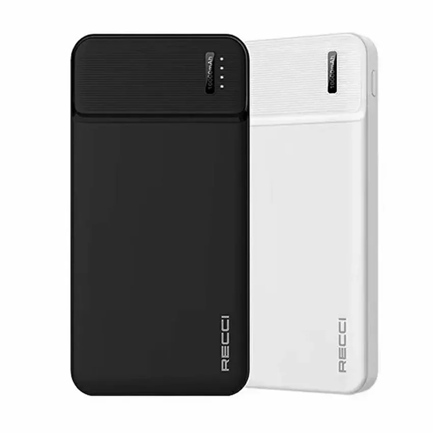 Power Bank 10 000 mAh RECCI | RPB-N16 - Blanc 