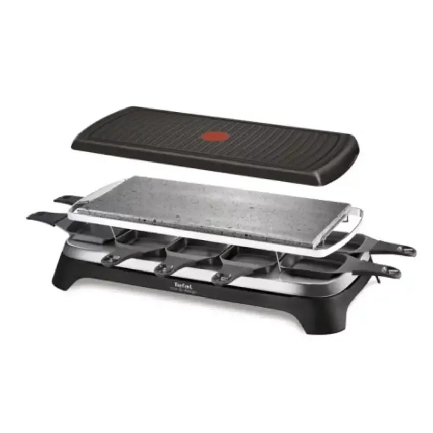 Raclette Tefal Pierrade 3 En1 | 1350W - RE45A812 - Noir 