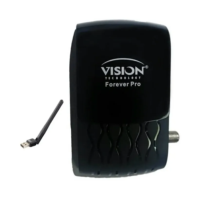 Récepteur Vision Forever Pro Full HD + Sharing 15 Mois & x3 Abonnements TV