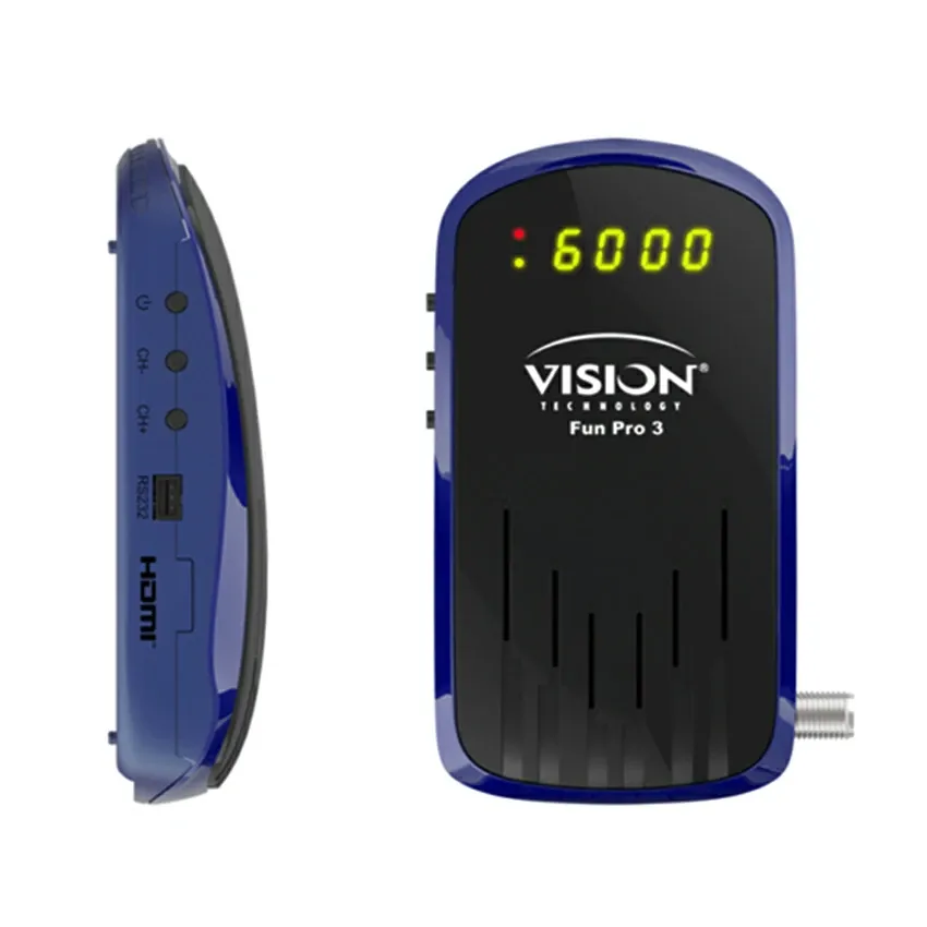 Récepteur Vision Fun Pro 3 WiFi Intégré + 2 Abonnements IPTV