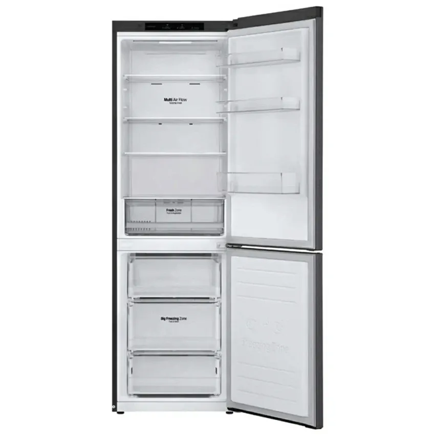 Réfrigérateur Combiné LG 341 Litres | NoFrost / Sans givre  - GW.B459NLLM  - Silver