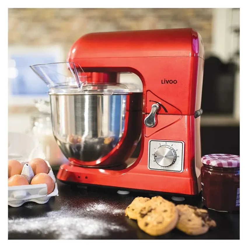 Pétrin LIVOO DOP190R | 1000W - Rouge 