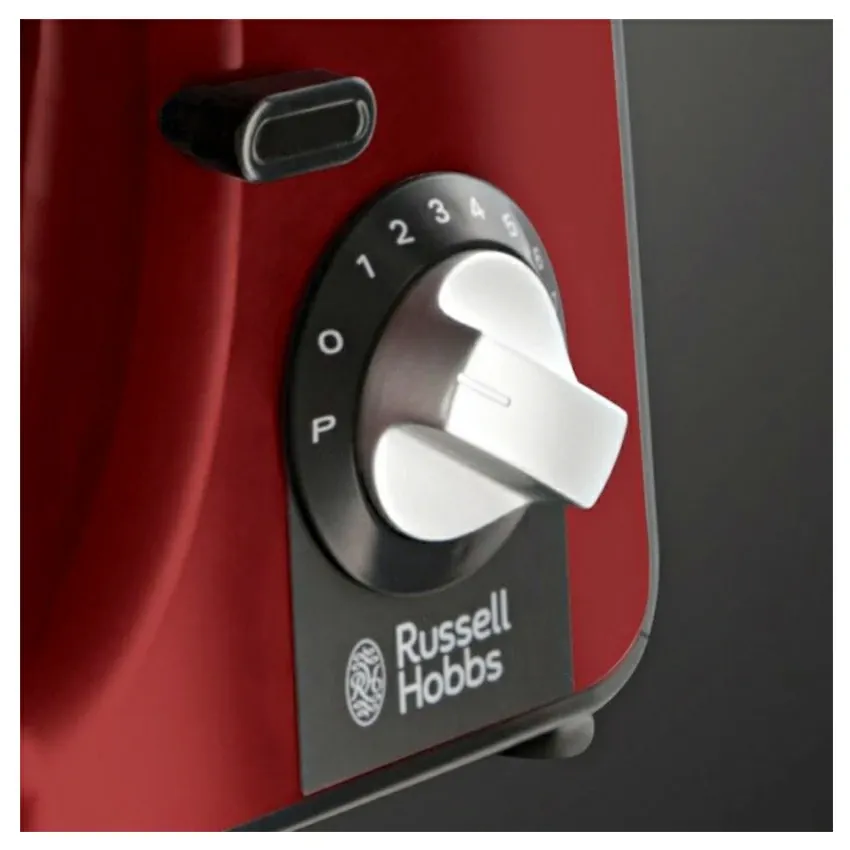 Robot Pétrin RUSSELL HOBBS  5 Litres | 1000 W  - 3 accessoires  -  10 vitesses  - Rouge 