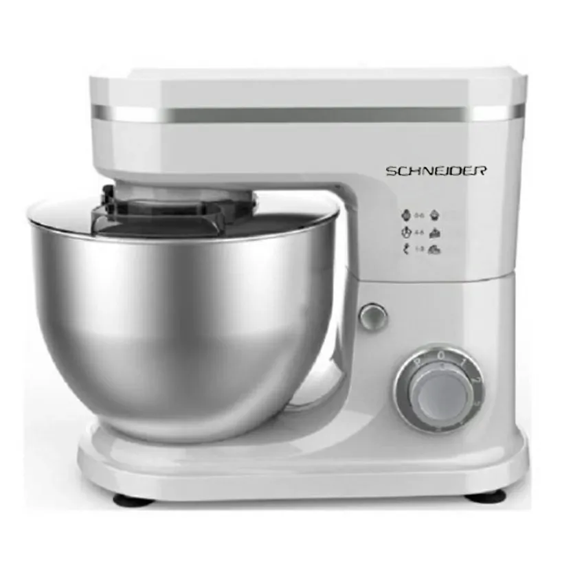 Robot Pétrin SCHNEIDER 6 Litres | 1500W -  SCHKM1500 - Inox 