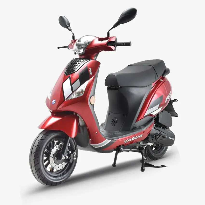 Scooter ZIMOTA Vague PIZ 124CC | 4 Temps - Rouge