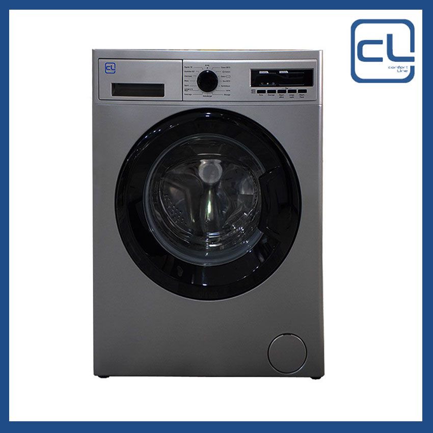 Machine à Laver CL 8 kg | Essorage 1200 Tours/min - 812F4S - Silver 