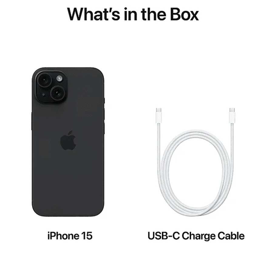 IPhone 15 | 6 GO - 128GO - 5G - Noir - Apple 