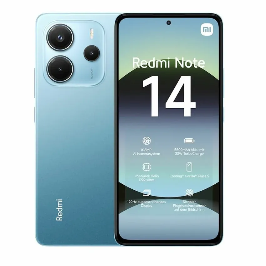 Smartphone Xiaomi Redmi Note 14 4G | 8Go  - 128Go - Dual SIM