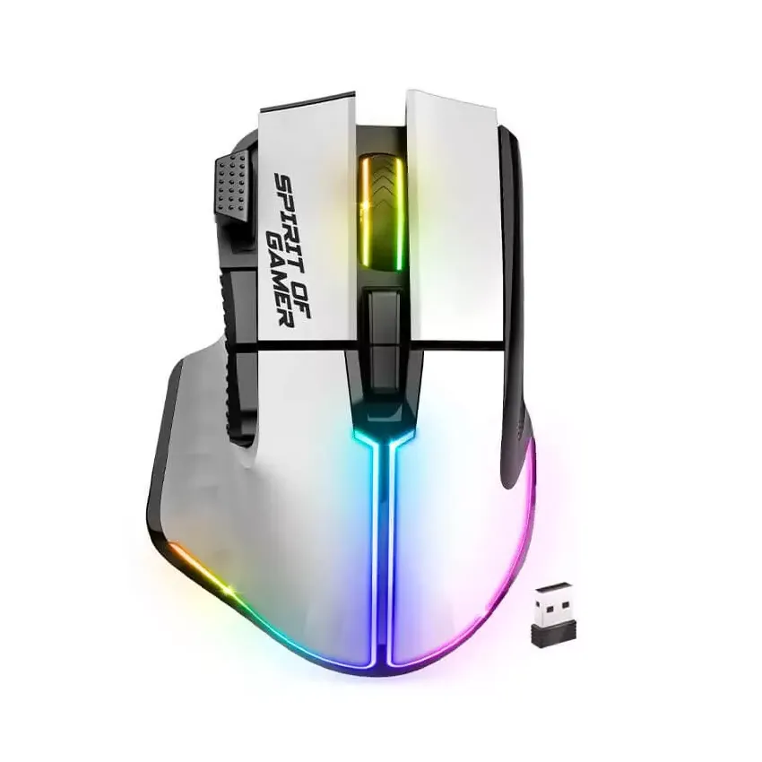 Souris Spirit of Gamer PM5RFWT PRO-M5 | Sans Fil - Blanc 