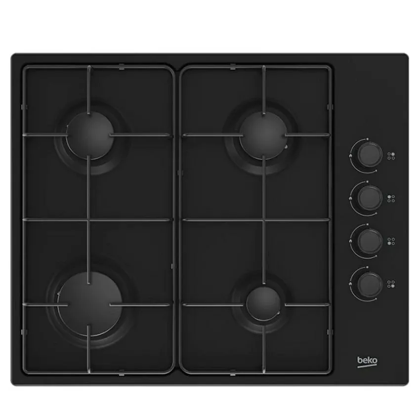 Plaque de cuisson Encastrable BEKO 4 FEUX | 61 CM - NOIR
