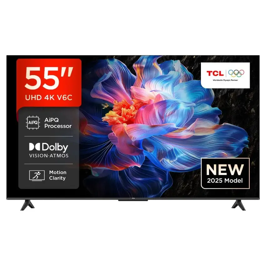 Tv TCL LED 55 pouces | V6C - Noir 