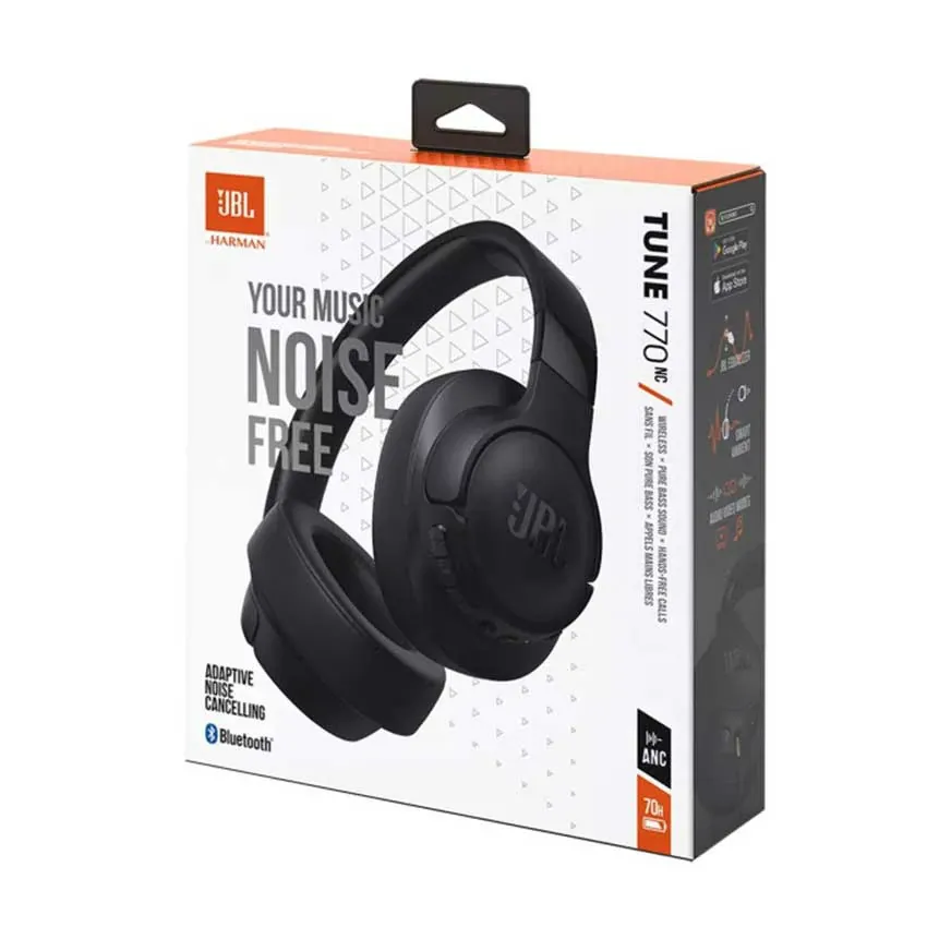 Casque JBL Sans Fil ANC Tune.770NC Noir