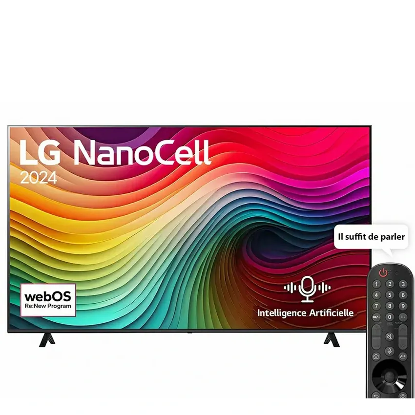 Tv LG NANO 50 Pouces LED 4K UHD | SMART Web Os - B46LA - Noir