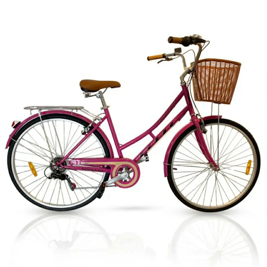 Vélo de Ville RODEO 26 Pouces | 6026.C6VS - Shimano -  Rose