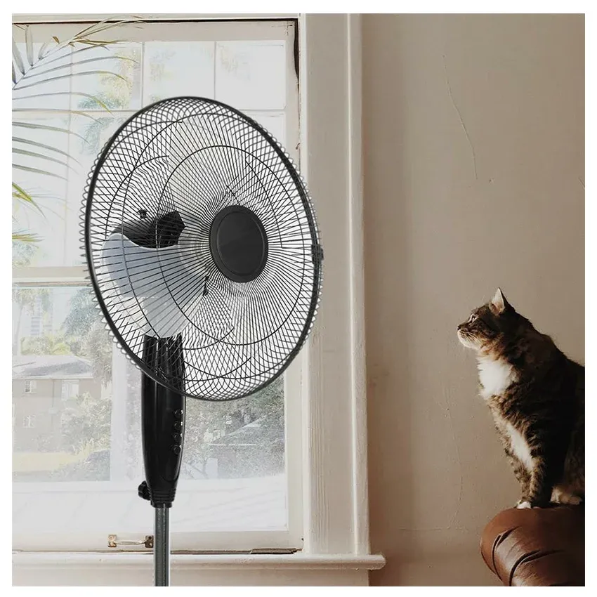 Ventilateur sur pied silencieux LUXELL | 45 Watts - KTF.285 - Noir 