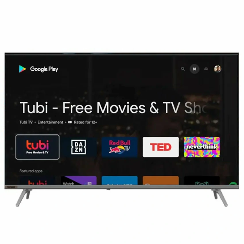 Tv TELEFUNKEN 32 Pouces - Smart Android - 81Cm + R&eacute;cepteur Int&eacute;gr&eacute;